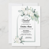 Vrijgezellenfeest katoenventilator Eucalyptus Arch Kaart (Voorkant)