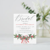 VRIJGEZELLENFEEST | kerstboomkalk voor de Waterver Briefkaart (Staand voorkant)