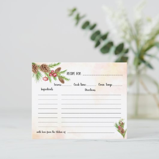 Vrijgezellenfeest kerstrecept (Staand voorkant)