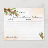 Vrijgezellenfeest kerstrecept (Voorkant)