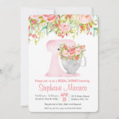 Vrijgezellenfeest Keuken Thee Uitnodiging (Voorkant)