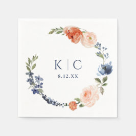 Vrijgezellenfeest kleurrijk Sinaasappel en robuust Servet