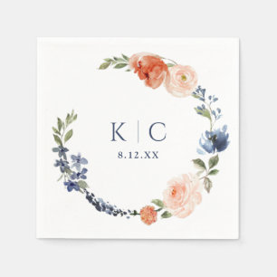 Vrijgezellenfeest kleurrijk Sinaasappel en robuust Servet