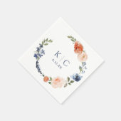 Vrijgezellenfeest kleurrijk Sinaasappel en robuust Servet (Hoek)