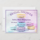 Vrijgezellenfeest kleurrijke uitgelekte Macaron-be Kaart (Voorkant)