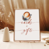 Vrijgezellenfeest Koffie Kaarten & Geschenken Poster