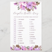 Vrijgezellenfeest Koppels Bijbelquiz (Voorkant)