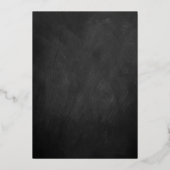  Vrijgezellenfeest kurkbord Folie Uitnodiging (Achterkant)