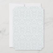 Vrijgezellenfeest laat hen uitnodigen om te eten kaart (Achterkant)