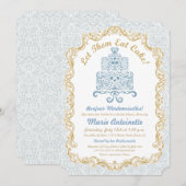 Vrijgezellenfeest laat hen uitnodigen om te eten kaart (Voorkant / Achterkant)