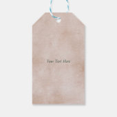 Vrijgezellenfeest Label, bruiloft Cake Dank je wel Cadeaulabel (Achterkant)