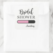 Vrijgezellenfeest laden leuk feest roze team Stick Vierkante Sticker (Tas)