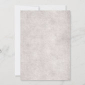 Vrijgezellenfeest  lantaarnstaafvlinder en bloemen kaart (Achterkant)