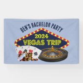  vrijgezellenfeest Las Vegas Trip Casino Spandoek (Horizontaal)