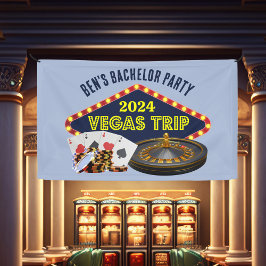  vrijgezellenfeest Las Vegas Trip Casino Spandoek