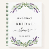 Vrijgezellenfeest lavendel eucalyptus notitieboek (Voorkant)