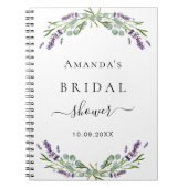 Vrijgezellenfeest lavendel eucalyptus notitieboek (Voorkant)