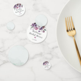 Vrijgezellenfeest Lavendel & Groene Bloemen Confetti