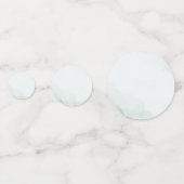 Vrijgezellenfeest Lavendel & Groene Bloemen Confetti (Achterkanten)