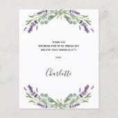 Vrijgezellenfeest lavender eucalyptus bedankt (Achterkant)