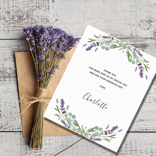 Vrijgezellenfeest lavender eucalyptus bedankt