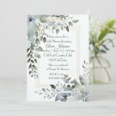 Vrijgezellenfeest Leaf Lijst Kaart (Staand voorkant)