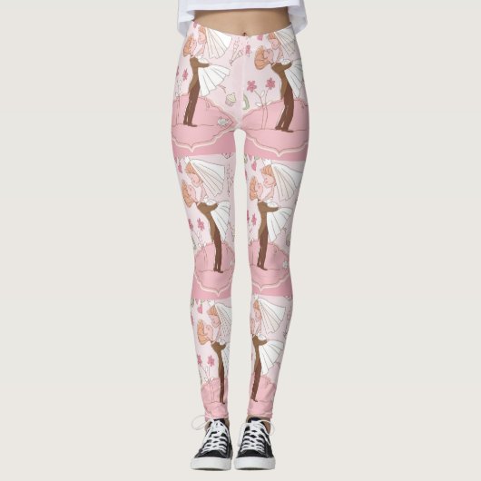 vrijgezellenfeest leggings (Voorkant)