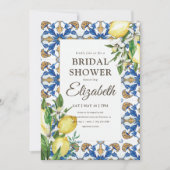 Vrijgezellenfeest  Lemon Foliage Middellandse Zee Kaart (Voorkant)