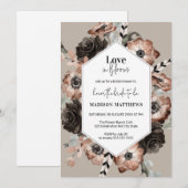 Vrijgezellenfeest Liefde in Bloom Kaart (Voorkant / Achterkant)