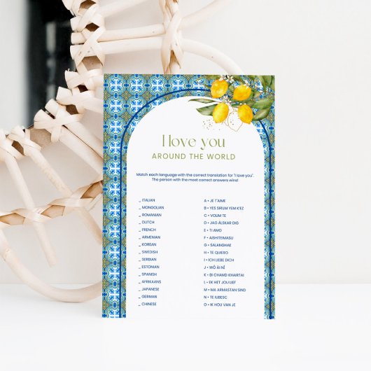 Vrijgezellenfeest liefde rond de wereld spel Kaart