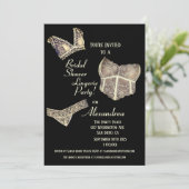 Vrijgezellenfeest Lingerie Feestuitnodiging Kaart (Staand voorkant)