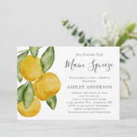 Vrijgezellenfeest Lovely Lemon Tree Waterverf