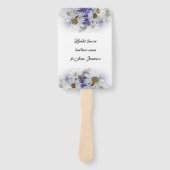 Vrijgezellenfeest Luncheon Set van Fans Handwaaier (Voorkant)