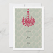 Vrijgezellenfeest Luncheon Sjabloon Kaart (Voorkant)