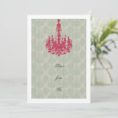 Vrijgezellenfeest Luncheon Sjabloon Kaart (Staand voorkant)