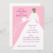 vrijgezellenfeest Luncheon Uitnodiging (Voorkant / Achterkant)