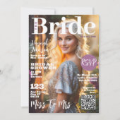 Vrijgezellenfeest Magazine Hoesje Kaart (Voorkant)