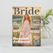 Vrijgezellenfeest Magazine Hoesje Kaart (Staand voorkant)