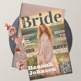 Vrijgezellenfeest Magazine Hoesje Kaart