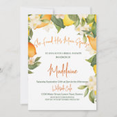 Vrijgezellenfeest Main Squeeze Citroen Sinaasappel Kaart (Voorkant)