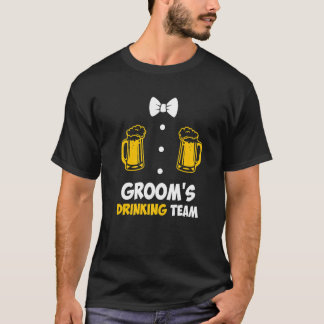 Vrijgezellenfeest mannen team bruidegom trouwen  1 t-shirt
