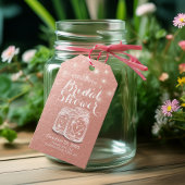 Vrijgezellenfeest Mason Jars String Lights Roos Go Cadeaulabel