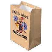Vrijgezellenfeest Medium Cadeauzakje (Achterkant Gekanteld)