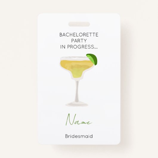 Vrijgezellenfeest Meisjes Weekend Bruidsmeisje Badge (Voorkant)