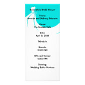 Vrijgezellenfeest Menu Rackcard (Achterkant)