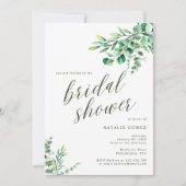 Vrijgezellenfeest met botanische groen  van de mod kaart (Voorkant)