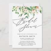 Vrijgezellenfeest met botanische groen  van de mod kaart (Voorkant)