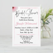 VRIJGEZELLENFEEST MET EEN STROOMUITNODIGING KAART (Staand voorkant)