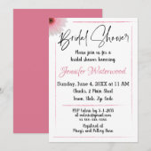 VRIJGEZELLENFEEST MET EEN STROOMUITNODIGING KAART (Voorkant / Achterkant)