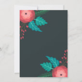 Vrijgezellenfeest met een vrolijk kerstfeest kaart (Achterkant)